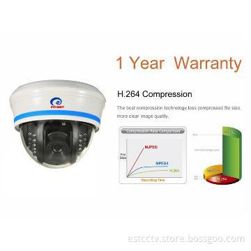 Hot Plug and play  Megapixel Dome IP Camera